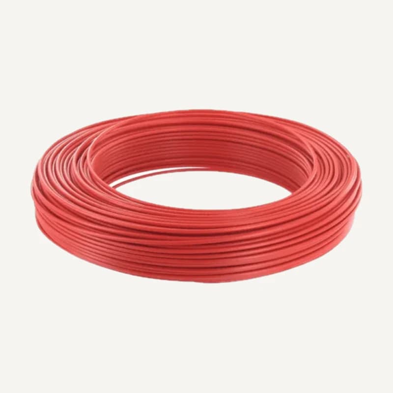 Illustration de gamme — 216102R — Câble U500 rigide 2.5MM rouge