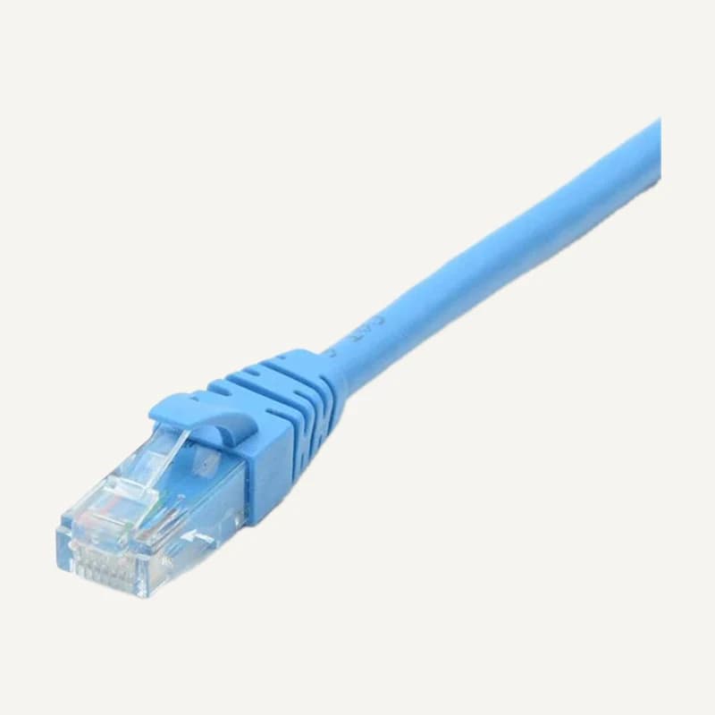 Illustration de gamme — 38COR5124 — Cordon UTP lsoh CAT6 1MT turquoise ((COR))