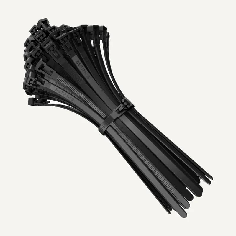 Illustration de gamme — 58085 — Collier DE serrage 4.7X250MM noir boîte DE 100PCS