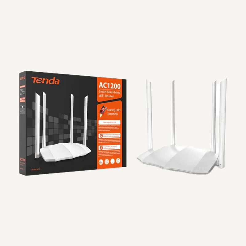 AC5 — AC1200 tenda smart dual-band WIFI router