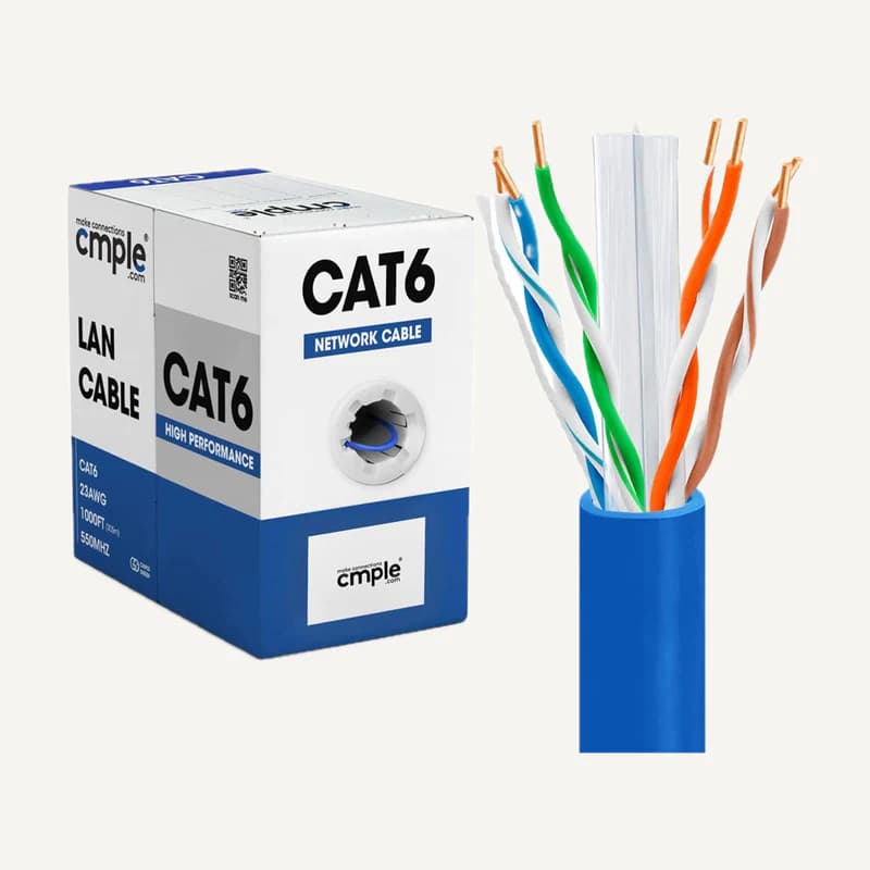 Illustration de gamme — CAB_UTP_CAT6_CU — Câble UTP CAT6 CU LSZH 3P bleu