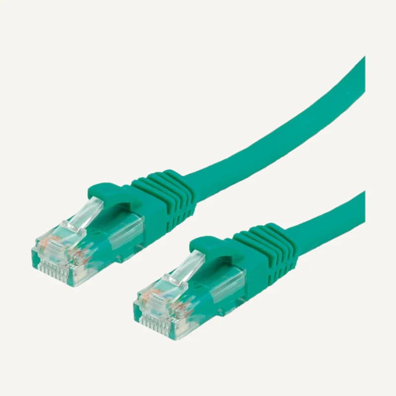 Illustration de gamme — CAB_UTP_CAT6_VERT — Câble resaux CAT6 UTP vert