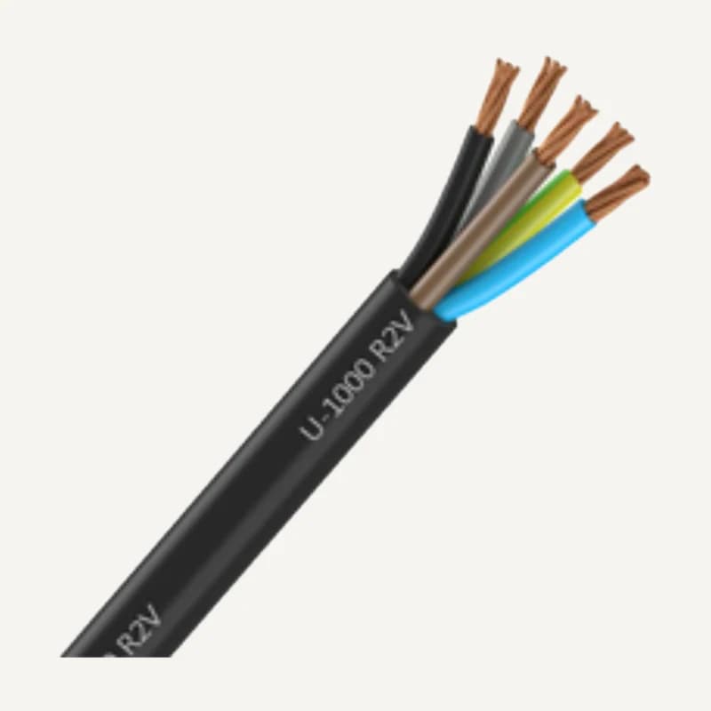 Illustration de gamme — CBAF25083973 — Câble RO2V 5*2.5 MM2 IM