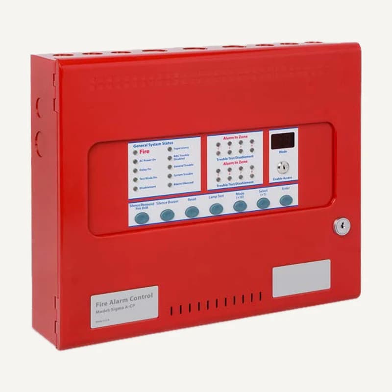 CCD-104 — Centrale DE détection incendie conventionnel DE 4 zones