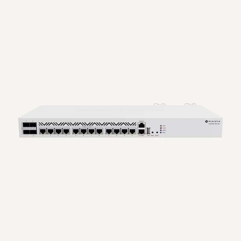 CCR2116-12G-4S+ — Mikrotik CCR2116-12G-4S+ routeur connecté Gigabit ethrnet blanc