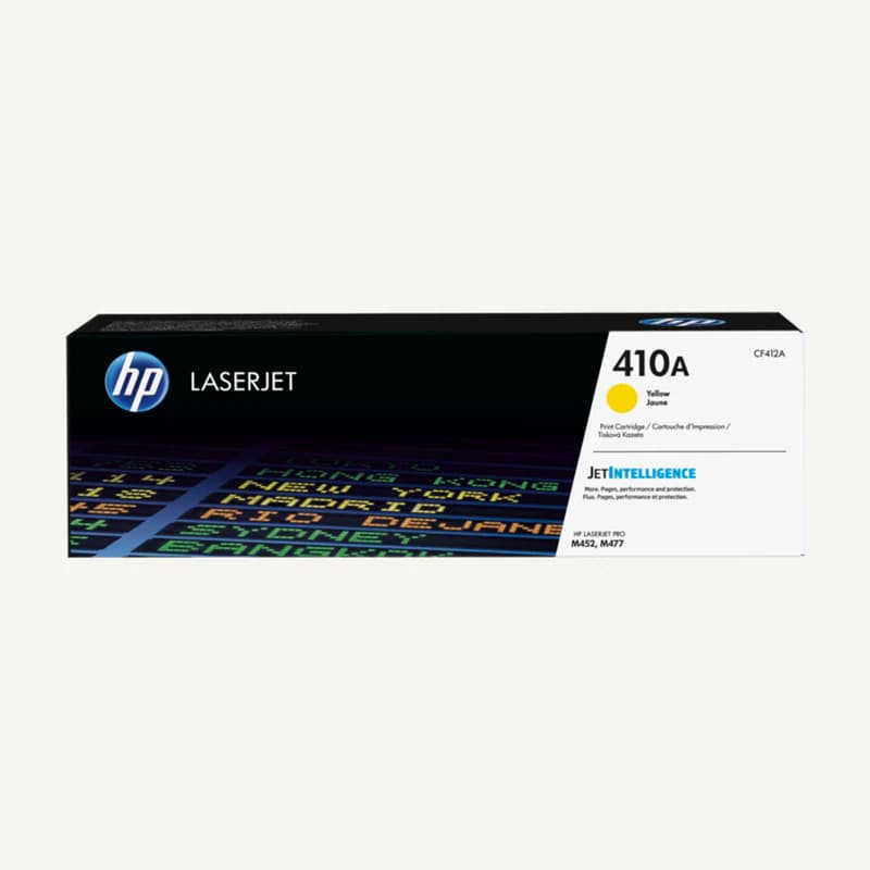 CF412A — HP 410A Yellow Original LaserJet Toner Cartridge