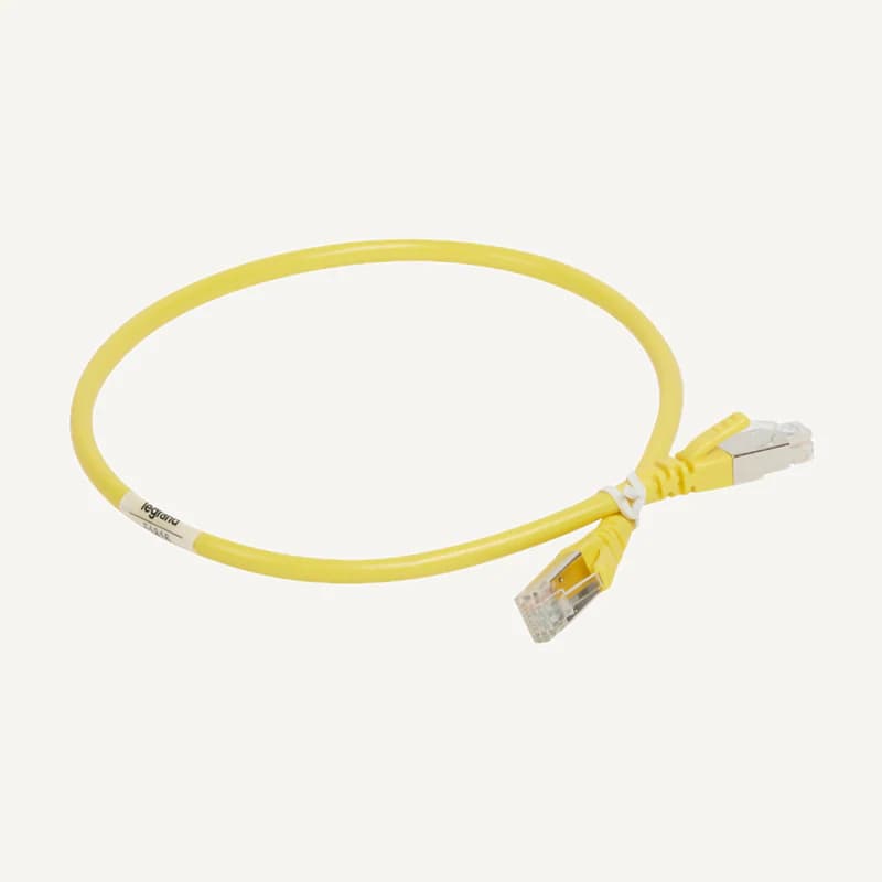 Illustration de gamme — CORDON_0.5M_GIGANNED — Cordon DE brassage 0.5M giganned jaune