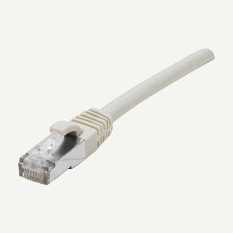 Illustration de gamme — CORDON_0.5M/GRIS — Cordon RJ45 0.5M gris