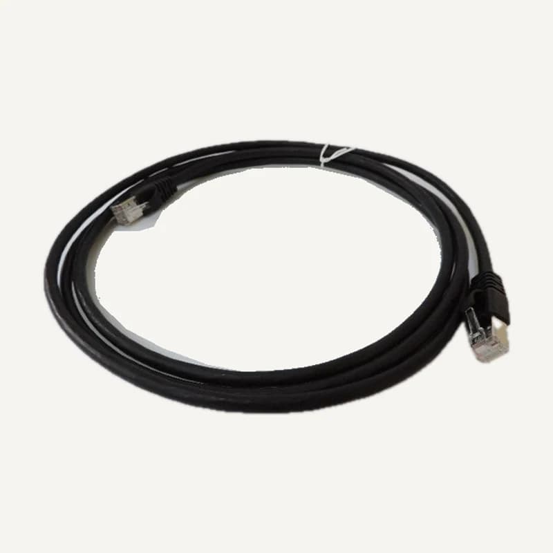 Illustration de gamme — CORDON_2M_GIGANEED-N — Cordon DE brassage 2MP giganned noir