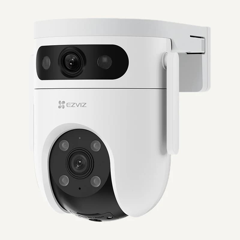 Illustration de gamme — Illustration de la famille EZVIZ H9C ; variante du stock 3MP+3MP, connectivité et accessoires non confirmés par la photo fournisseur.