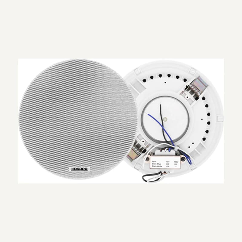 D-DSP7011 — DSP7011 6.5 Inch Frameless 10W Ceiling Speaker with Transfomer