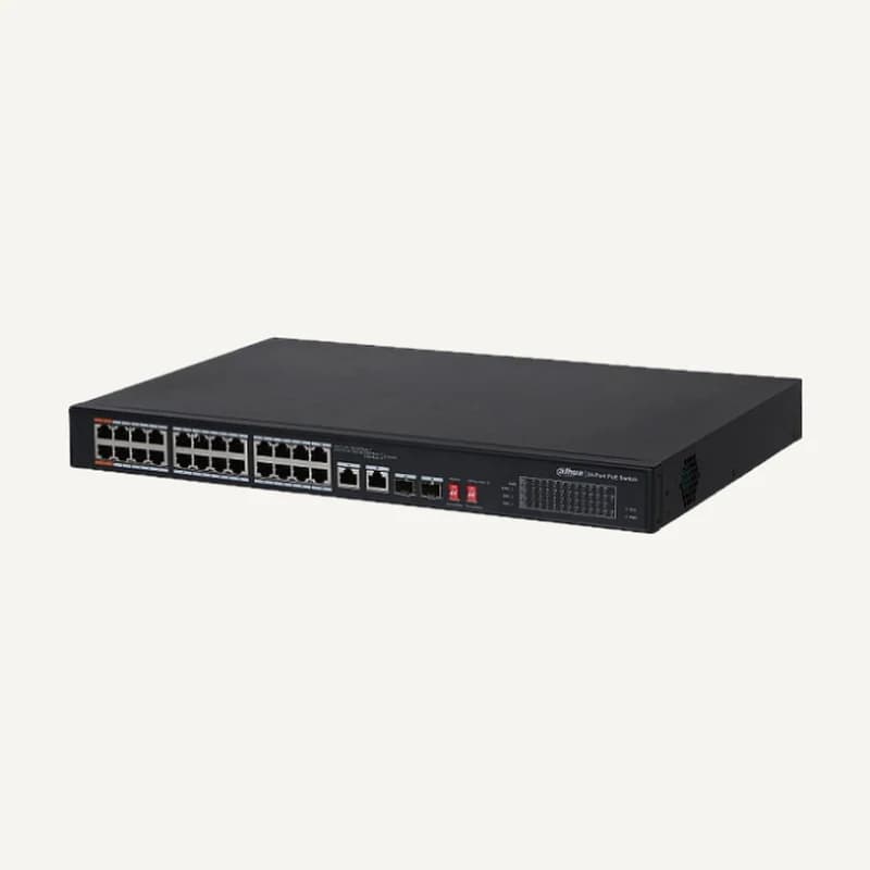 Illustration de gamme — DH-PFS3226-24ET-24 — Switch dahua 24P + 2 port SFP