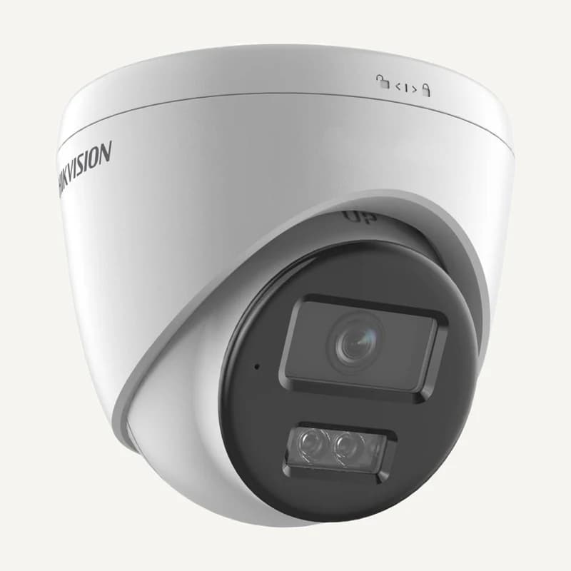 DS-2CD1383G2-LIUF/ — Caméra dome IP 8MP hybrid light twoway audio