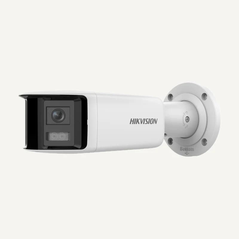 Illustration de gamme — DS-2CD2T66G2P-ISU/ — Caméra IP bullet 6MP hybrid-light+twoway audio panoramic