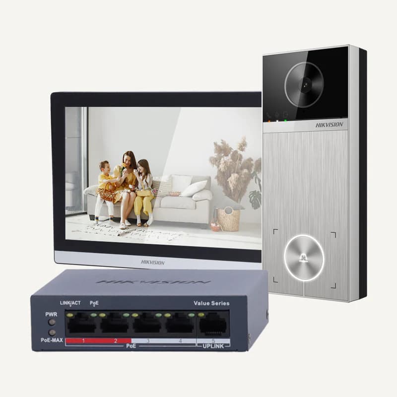 Illustration de gamme — DS-KIS611-S — KIT IP vidéo intercom
