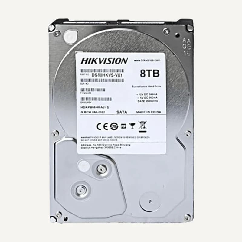 DS80HKVS-VX1 — Disque DUR 8TB Hikvision