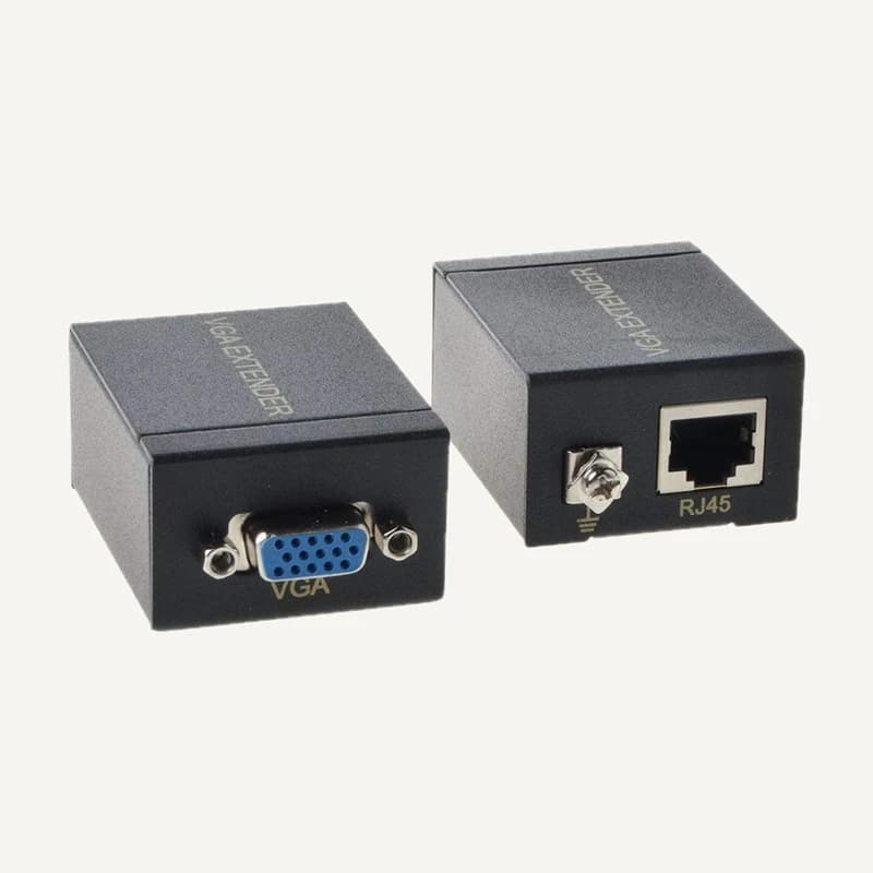 Illustration de gamme — EXTENDER_VGA — VGA signal extender 60M single ethernet câble