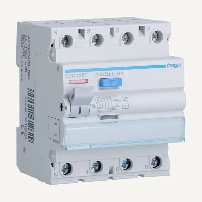 Illustration de gamme — HAG-CDC425 — INTER.4*25A diff 30MA