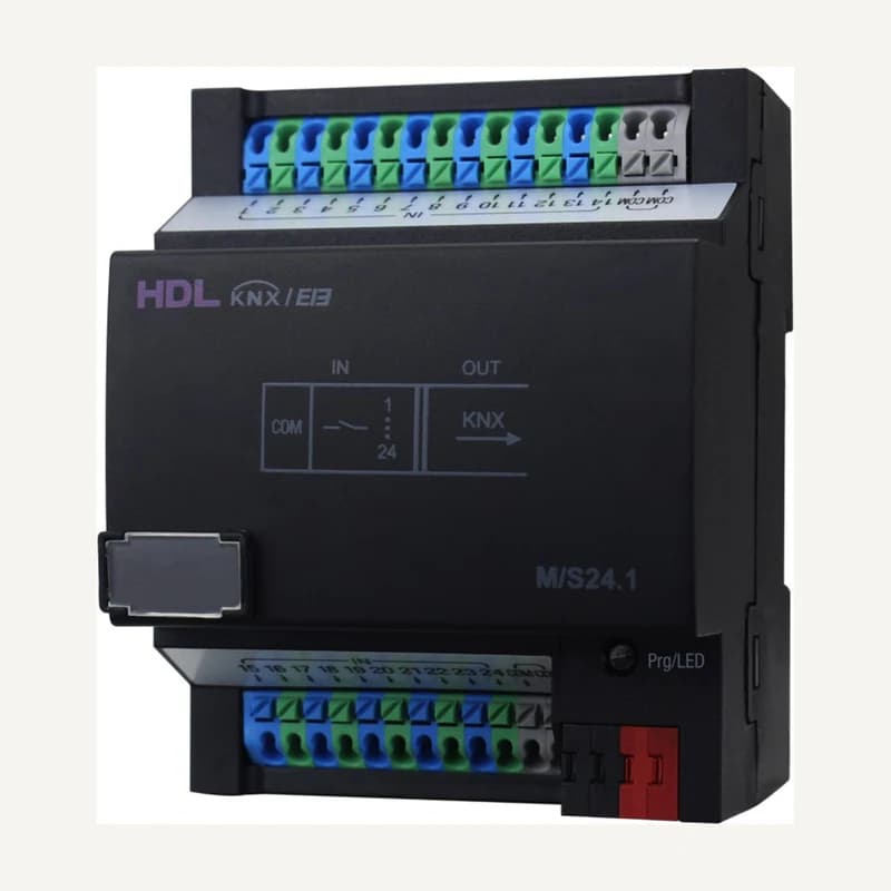 HDL_M/S24.1 — HDL M/S24.1 — interface KNX 24 entrées, HDL_M/S24.1