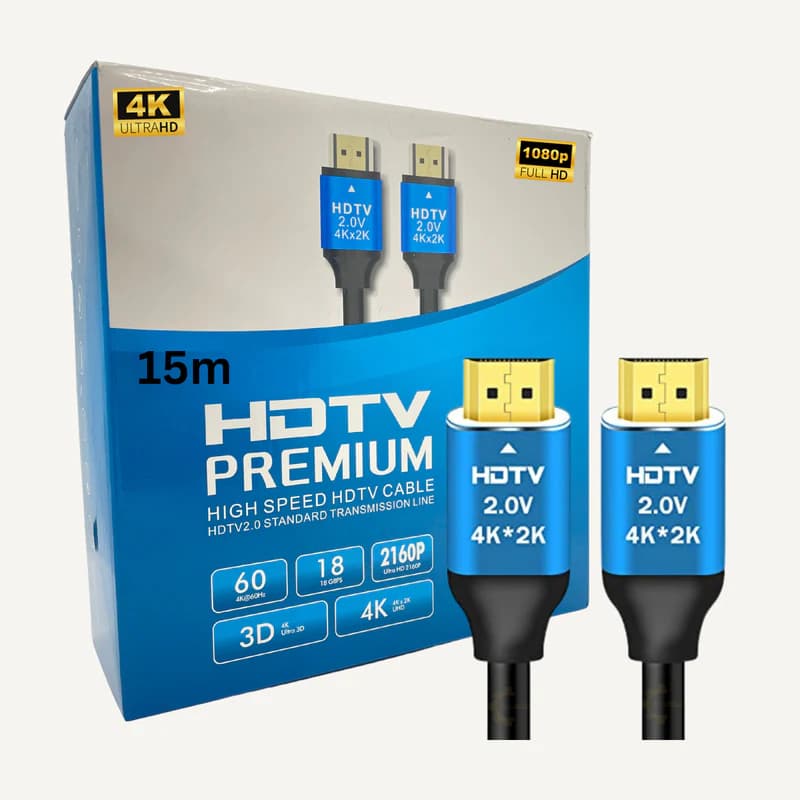 Illustration de gamme — HDMI_15M-4K — Câble HDMI 4K premium 15M