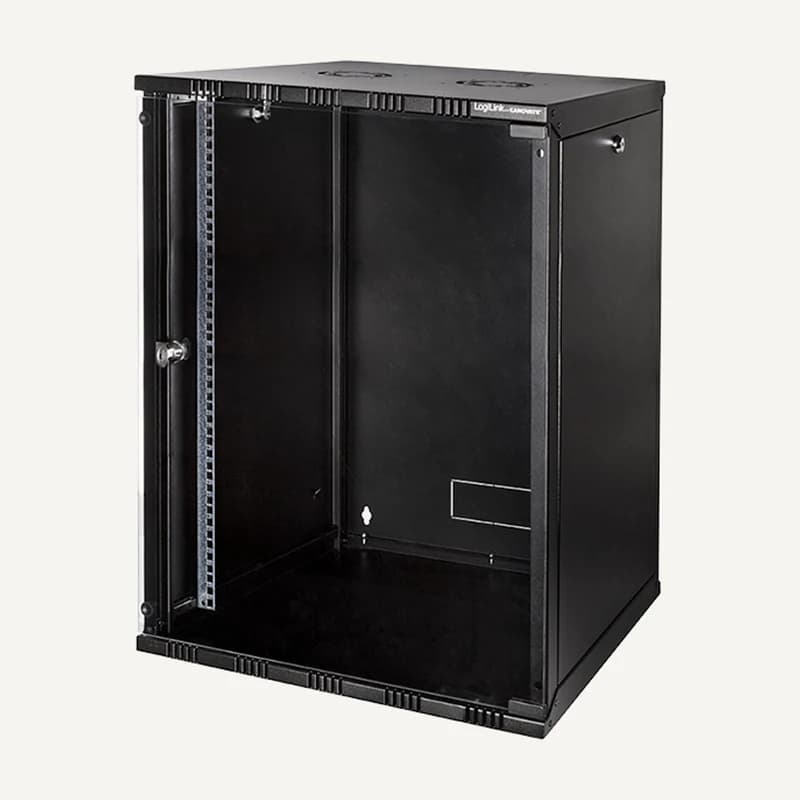 Illustration de gamme — INFO_WEO-X-15F5A — Armoire 15U DIM 540X550 noir canovate