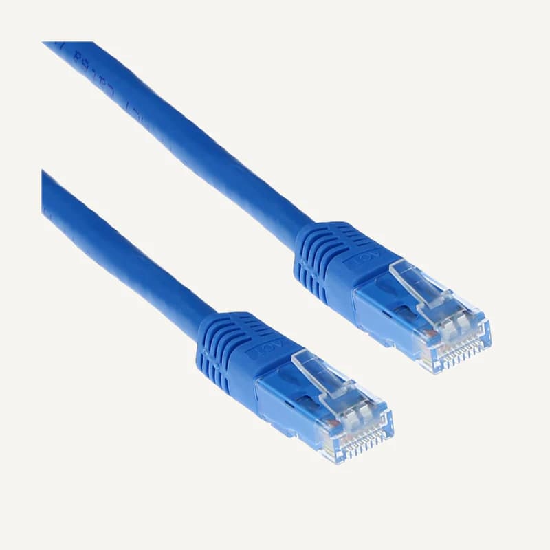 Illustration de gamme — IS-CAB_CAT6-BLEU_3M — Cordone DE brassage 3M bleu