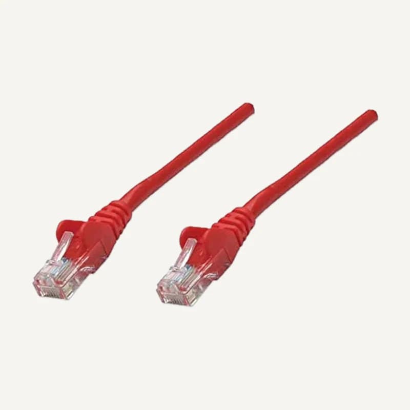 Illustration de gamme — IS-CAB_CAT6-ROG_2M — Câble CAT6 2M kico rouge
