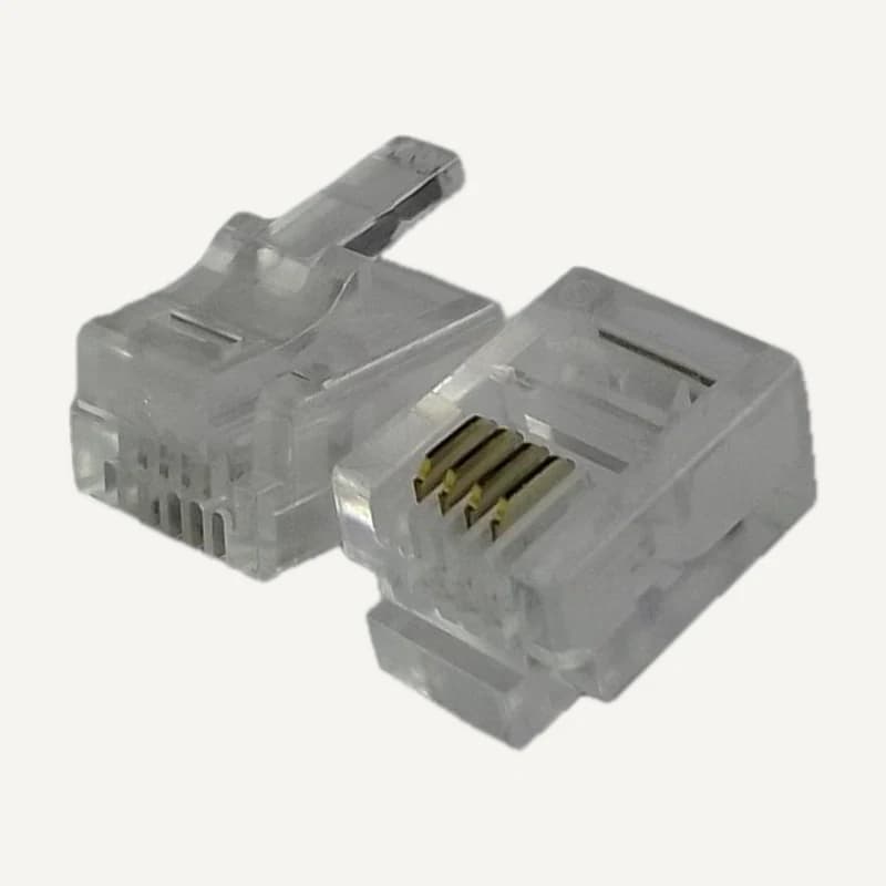 Illustration de gamme — IS-FICHE_RJ11 — Connecteur RJ11 6P4C