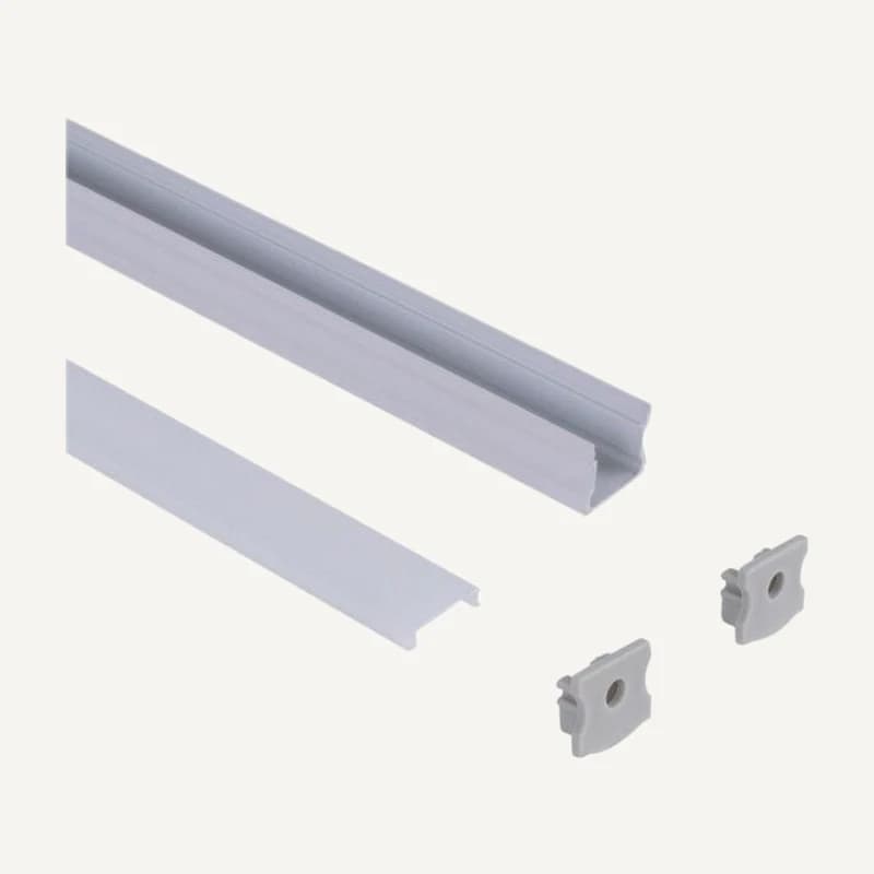Illustration de gamme — LAM-PR117-3 — Profil light apparent 17*14MM 3M