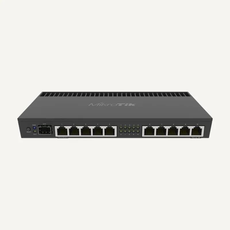 RB4011IGS+RM — Mikrotik RB4011IGS+RM routeur connecté Gigabit ethernet noir