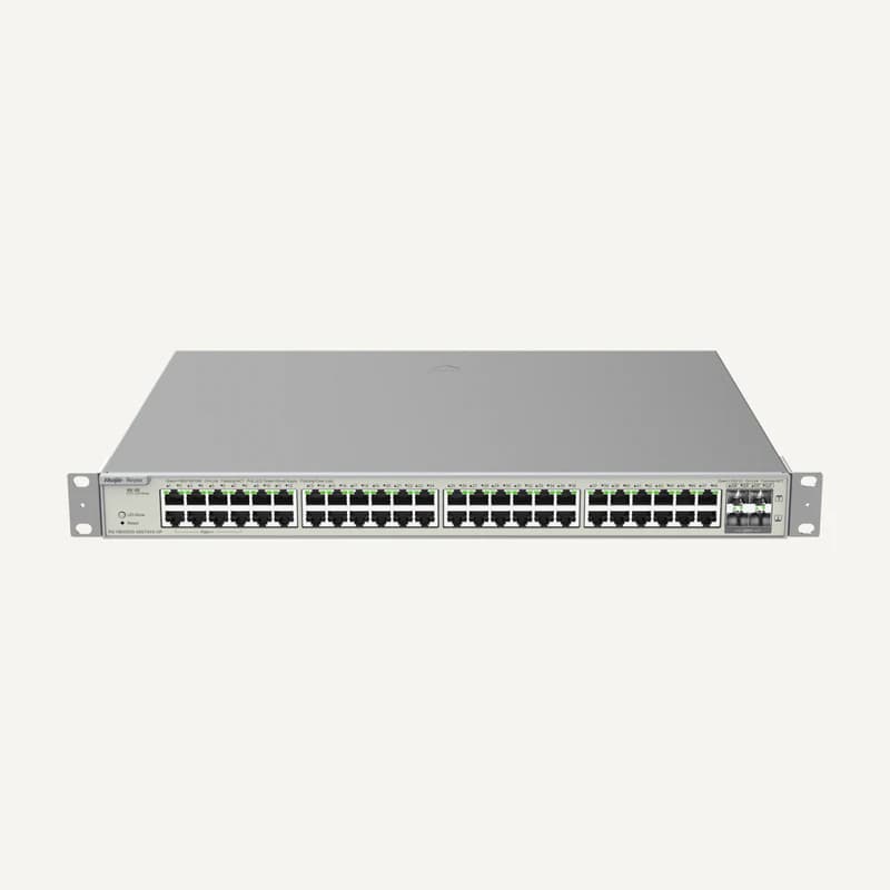 Illustration de gamme — RG-NBS5200-48GT4XS-U — Switch POE manageable L3 48 ports GB 4 port sfp+