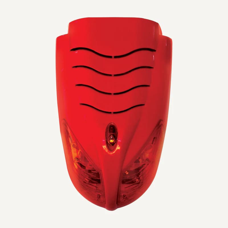 SF200 — Sirène incendie exterieure flash rouge