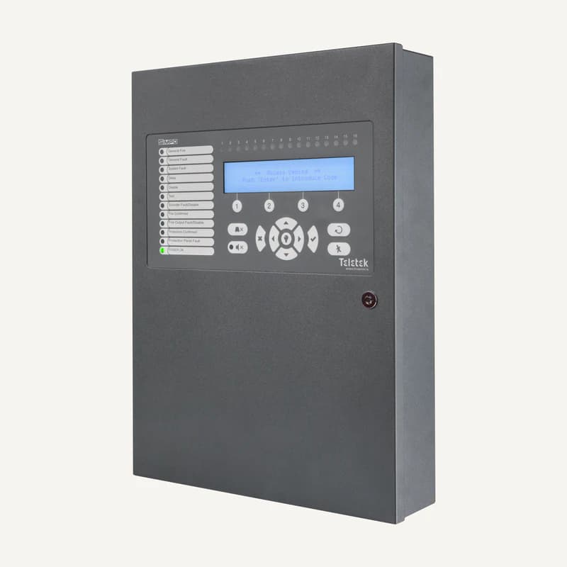 SIMPO — Centrale détection incendie adressable 1BOUCLE extensible 2BOUCLES EN54-2/4