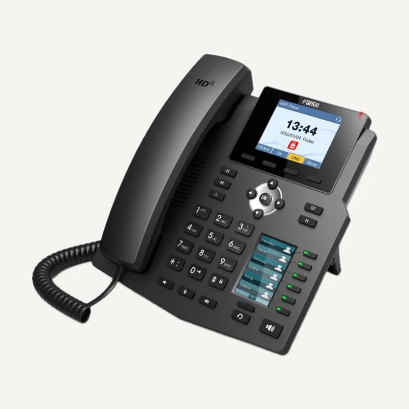 VOIP_FANVIL_X4 — Telephone IP 4 lignes avec double ecran LCD couleur