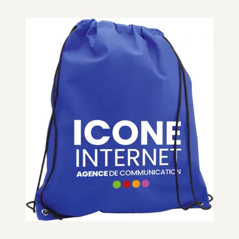 SAC NON tisses 65 45MX45 CMX12CM sans anses AV poingees AV impression