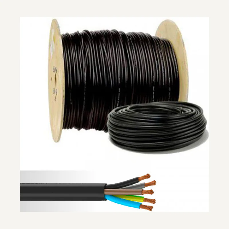 Câble souple SV 2.5MM noir