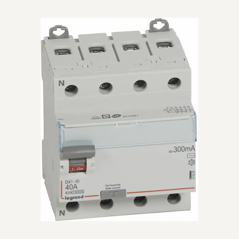 Inter diff 4P 40A AC 300MA