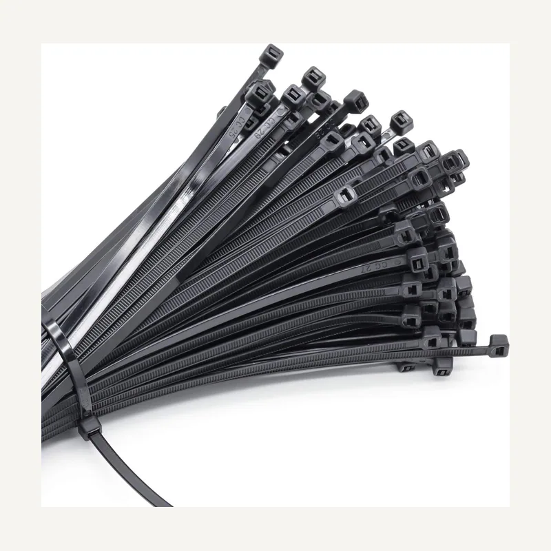 Collier DE serrage 2.5X200MM noir boîte DE 100PCS
