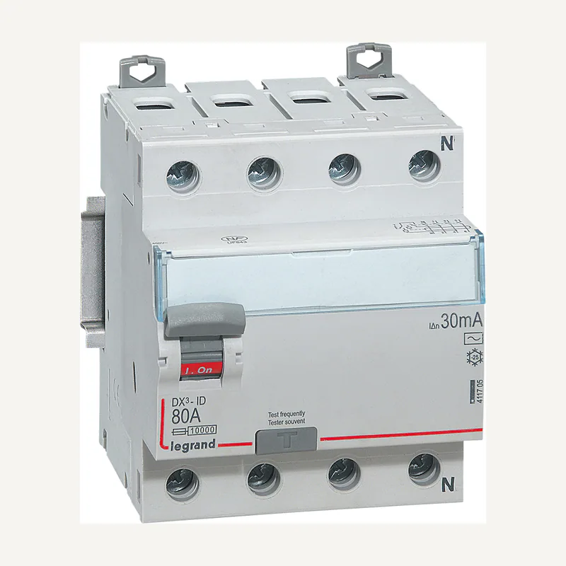 Disjoncteur diff 4 FIL 10-30A