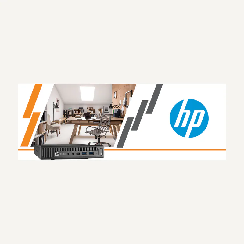 HP PC bureau HP 800 G2 mini I5 6EME 8GB RAM 256GB SSD