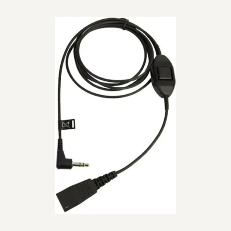 Jabra Câble pour alcatel 1.5M avec plug 3.5MM & PTT