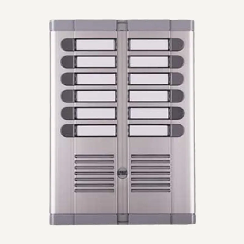 Elkron Plaque DE RUE complete 12 boutons