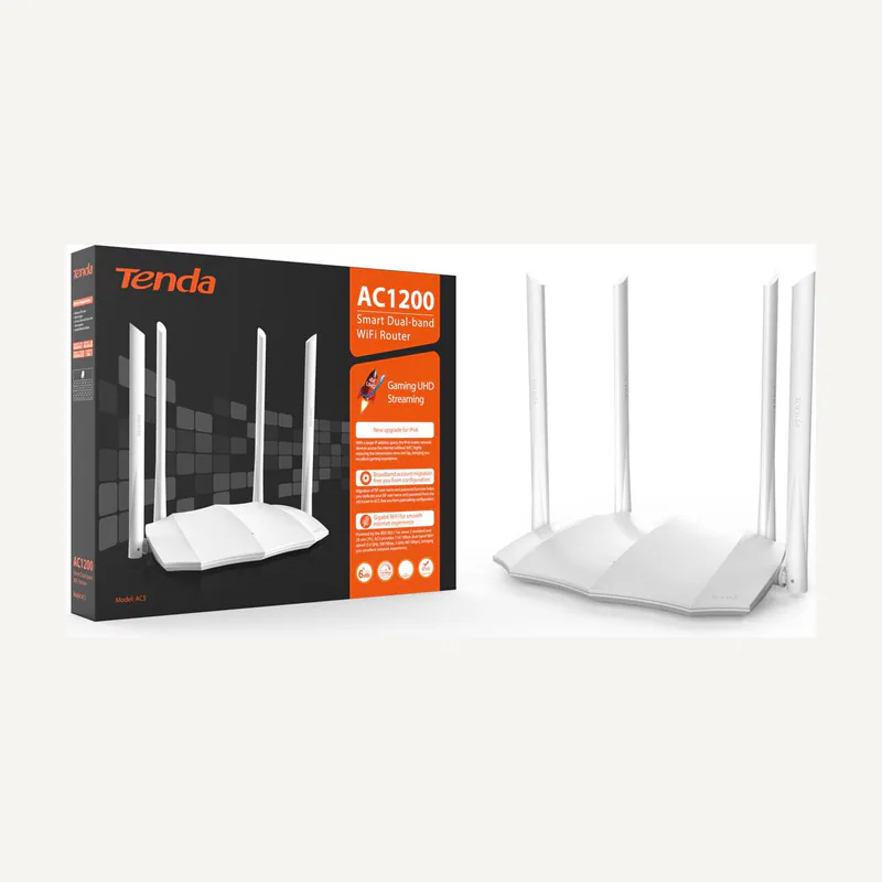 AC1200 tenda smart dual-band WIFI router