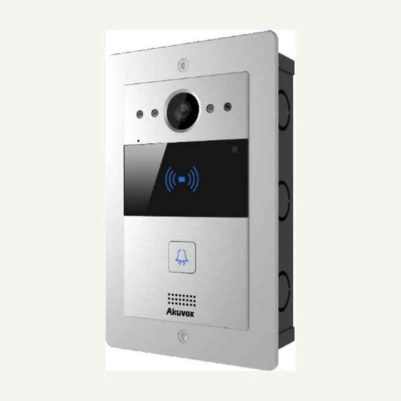 Akuvox platine extérieur visiophone onvif SIP POE lecteur DE cartes RFID