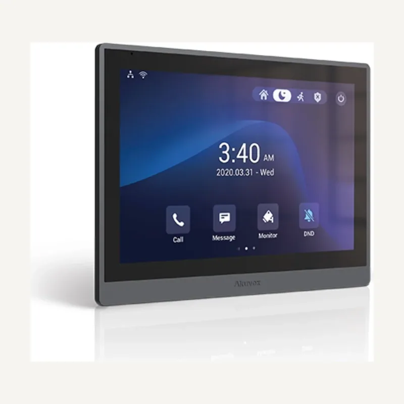 Akuvox Moniteur 8 intérieur POE client SIP silver android 12