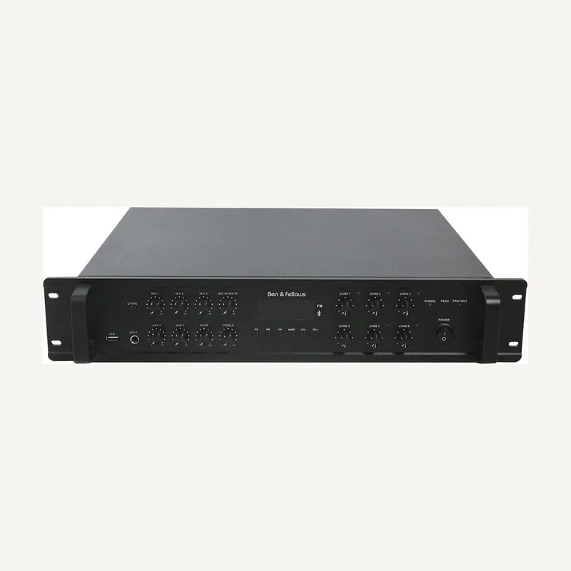 Amplificateur phonic 4 zones 4*60W sd-usb-bth-fm