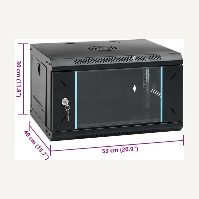 Armoire informatique 6U 53*30*40 giganeed