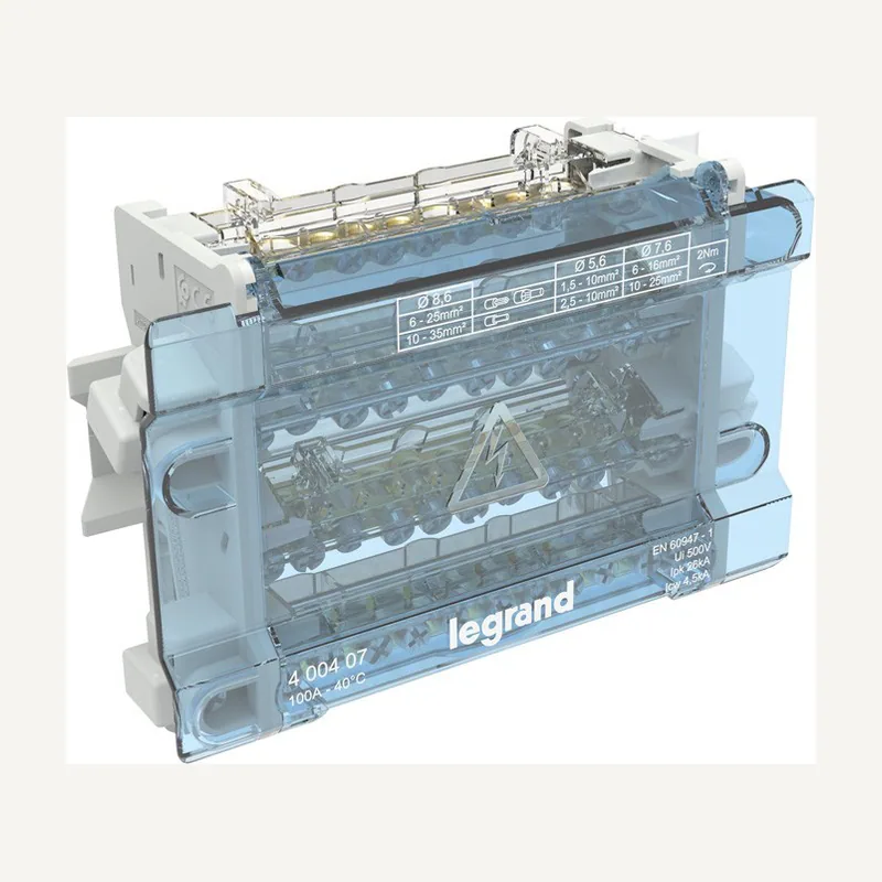 Repartiteur tetrapolaire 100A 4MOD