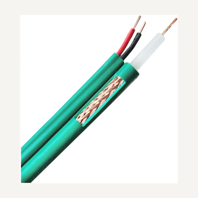 Câble coaxial vert 100M