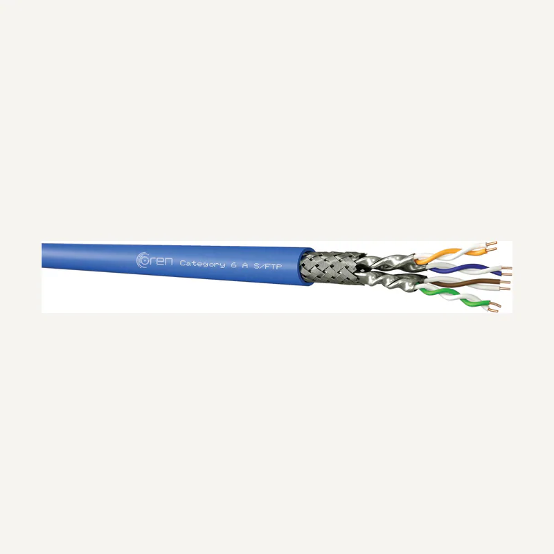 Câble CAT.. 6A S/FTP LSZH DCA S2,, D2,, A1